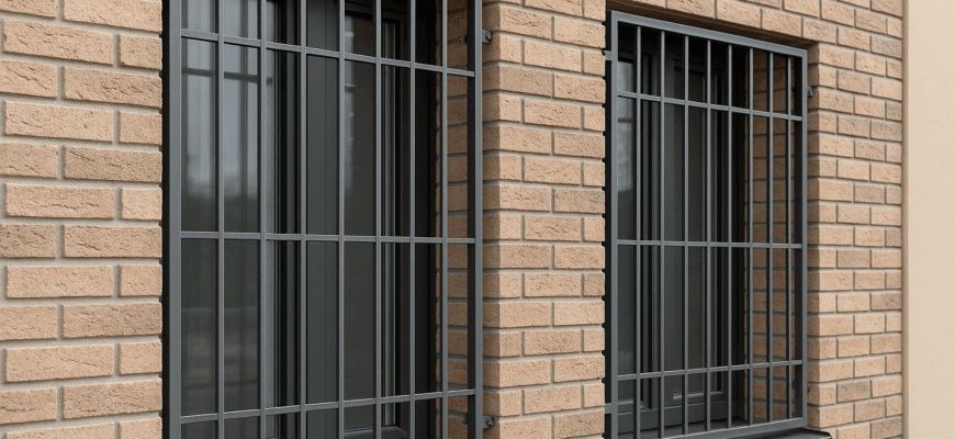 Решётки на окна металлические