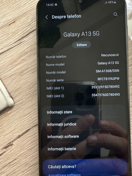 Vand Samsung A13 5G si A32 5G Dual sim ecran mare baterie mare perfect