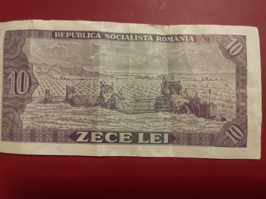 Bancnotă de 10 lei stare foarte bună
