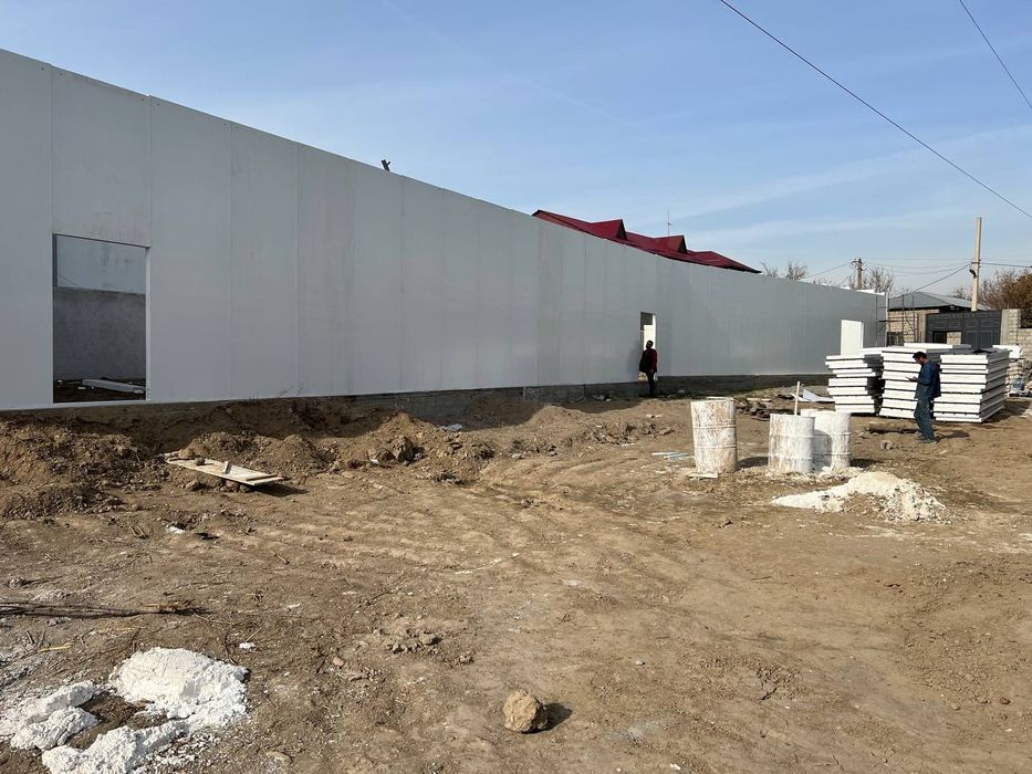 Строительства Ангаров, Складов, Офисов , Магазинов из сендвич панели.