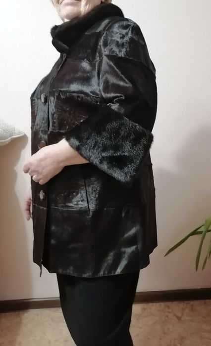 Полушубок норковый