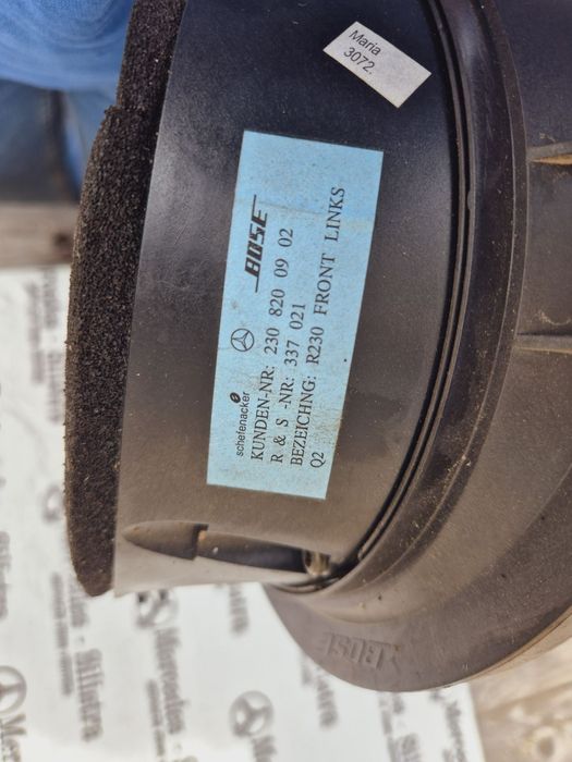 Говорител Bose за Mercedes w230 SL /предна лява тонколона