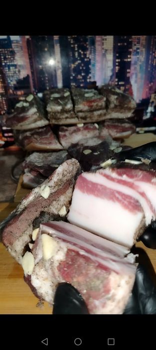 Солёное сало, вкусное