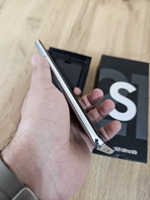 Samsung Galaxy S21 Ultra, 256GB, 12GB RAM, Dual sim,5G, Phantom Silver