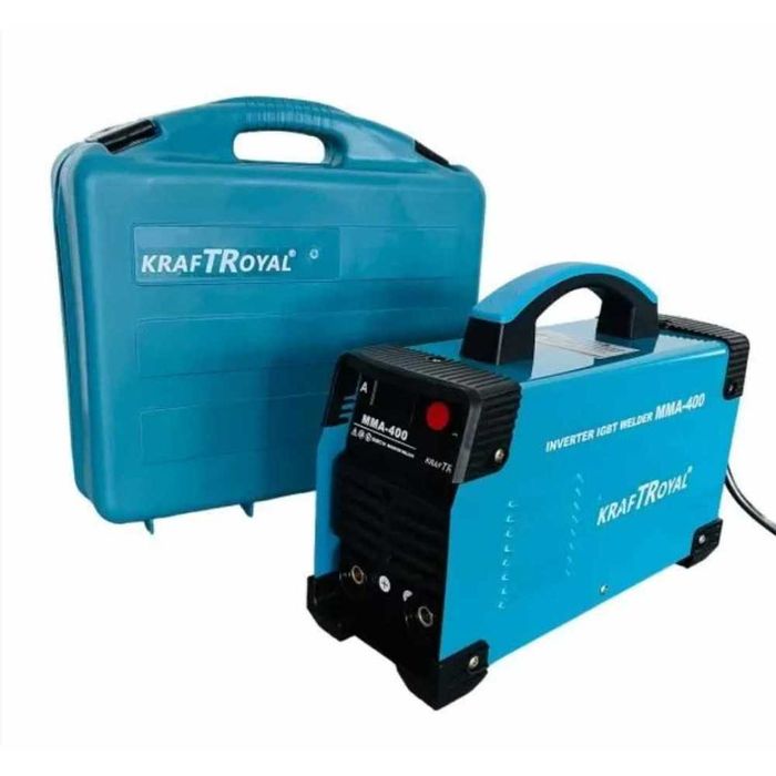 НЕМСКИ Инверторен електрожен 350А и куфар KRAFTROYAL + соларни очила
