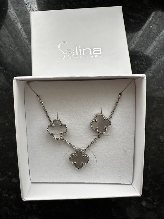 Сребърен комплект Детелина