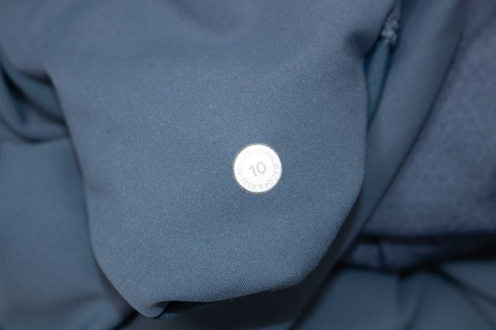 Lululemon Wunder Train оригинален дамски клин висока талия син L