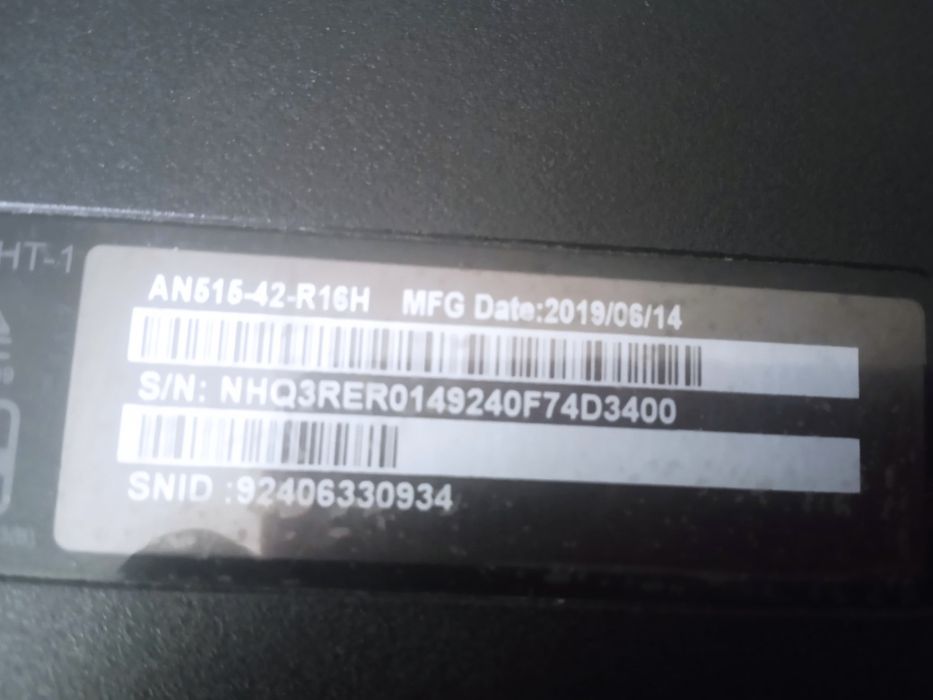 Ноутбук acer nitro 5 acer 515-42