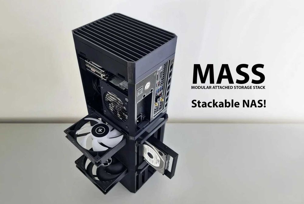 Carcasa NAS Modulara up to 3x2.5' + 10x3.5'