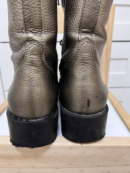 Ghete piele toamna iarna aurii Gemelli