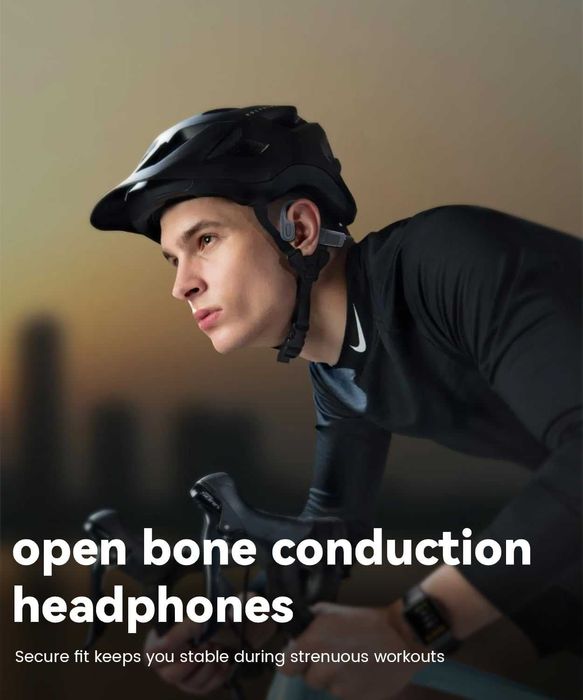IP68 Monodeal слушалки с костна проводимост, Bluetooth 5.4, 32GB памет