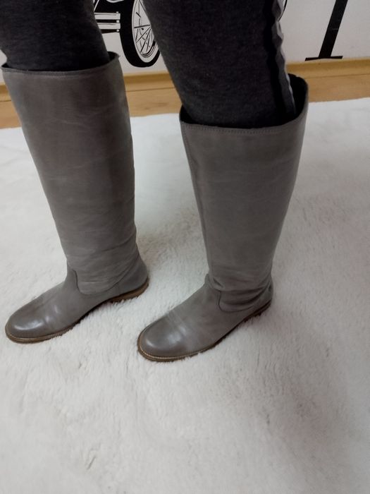 Дамски ботуши от естествена кожа номер 38