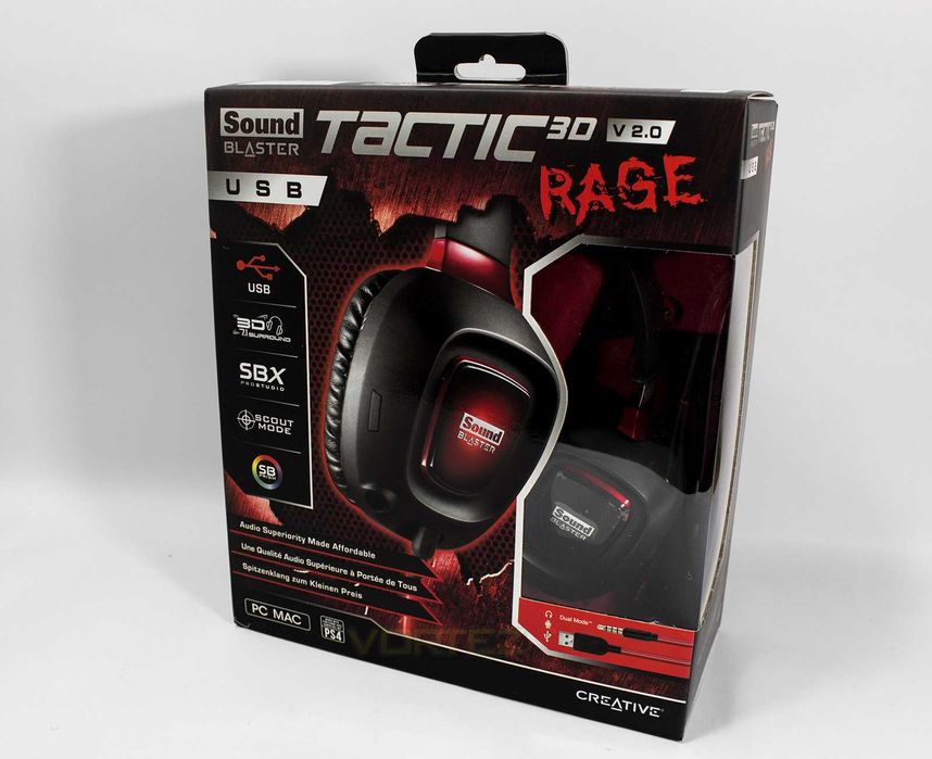 • Нови геймърски слушалки Creative Sound Blaster Tactic 3D Fury/Rage
