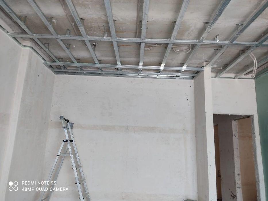 Гипсокартонные работы