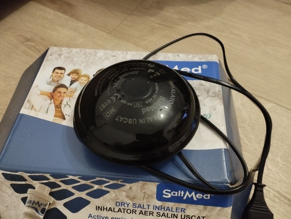 Aparat Salt Med inhalator aer salin uscat putin utilizat