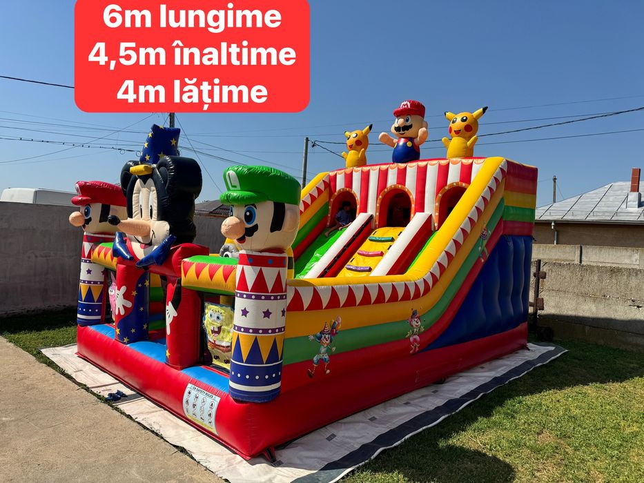 Inchirieri tobogane gonflabile + înghetata
