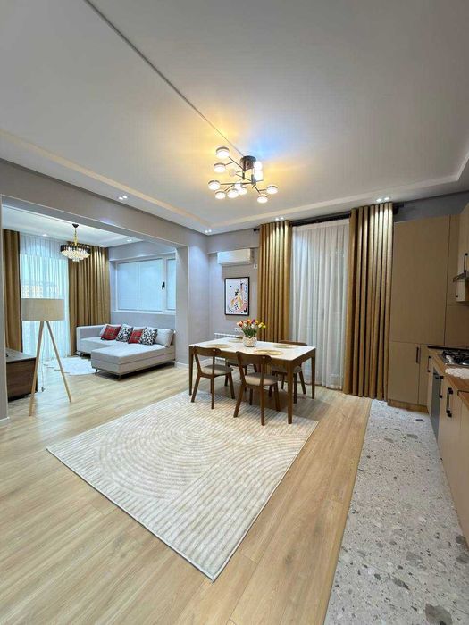 ЖК Zarafshan City 2 комнатная 55м2 улица Бабура Пирамит Тавер Ор-р