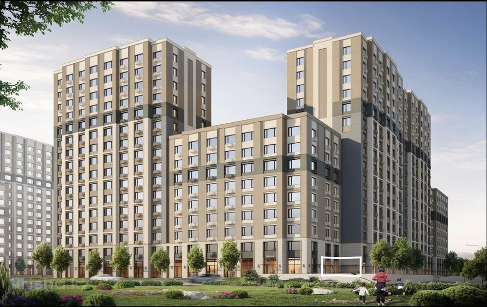 Коммерция 74 м² с личной террасой на ул. Казиева, ЖК Flora Gardens