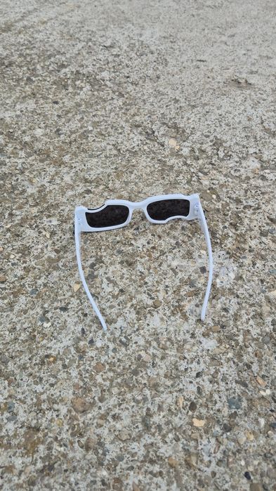 Ochelari Off White Cady albi