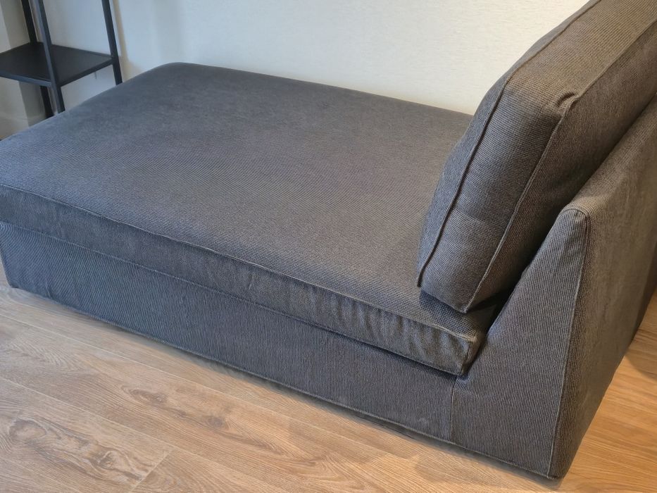 Fotoliu-sezlong Ikea gri Nou