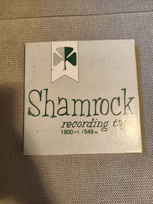 Bandă magnetică Shamrock Recording Tape 1800 ft / 549 m – vintage