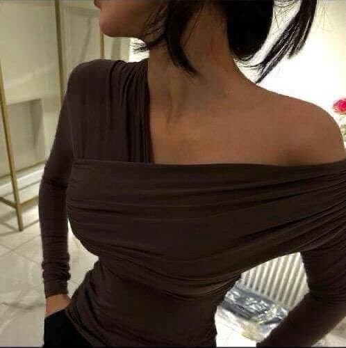 Лонгслив на одно плечо