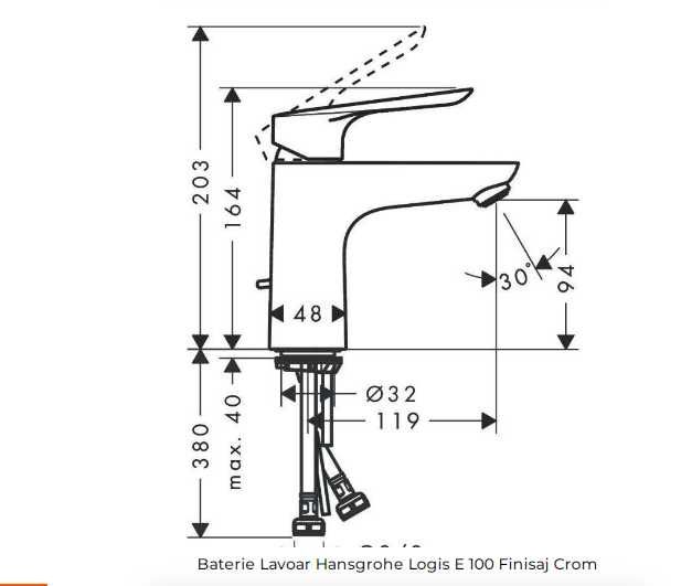 Hansgrohe Logis E 100  model 2024