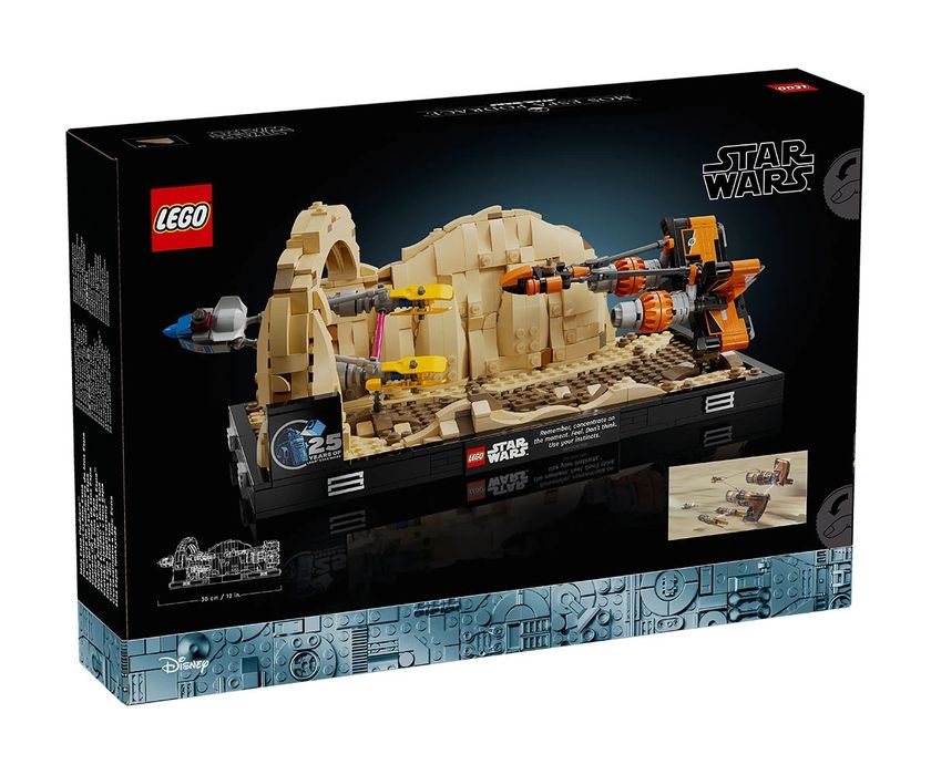 LEGO® Star Wars™ 75380 - детски Диорама от състезанието в Мос Еспа