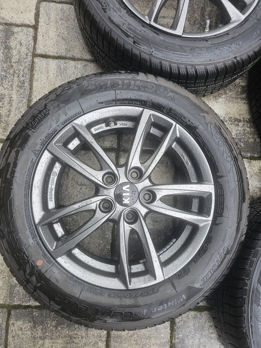 Jante Kia r16 cu cauciucuri de iarna