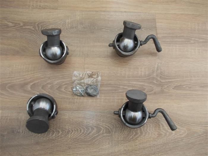 Kit nuci remorca basculare trilaterala - iveco 3,5 ton