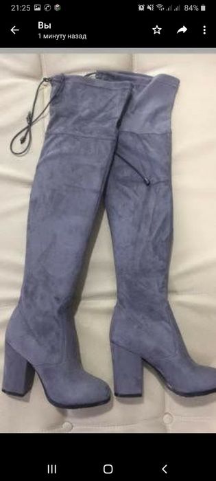 Продам ботфорты женские