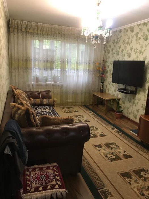 Сдам 2ком Жастар, 4мкр-н, с мебелью