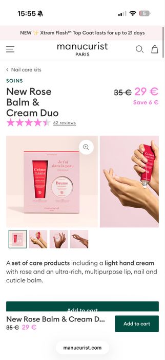 Лакове Manucurist Paris