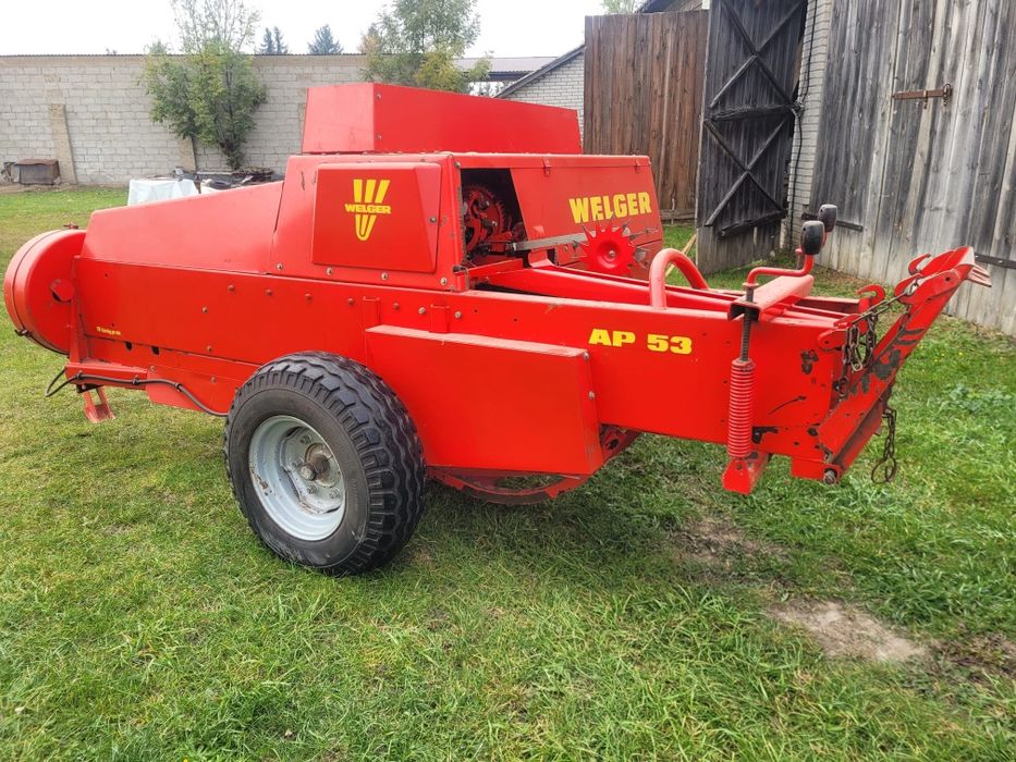 Пресс-подборщик Вельгер Ар 53. Привозной. Германия
