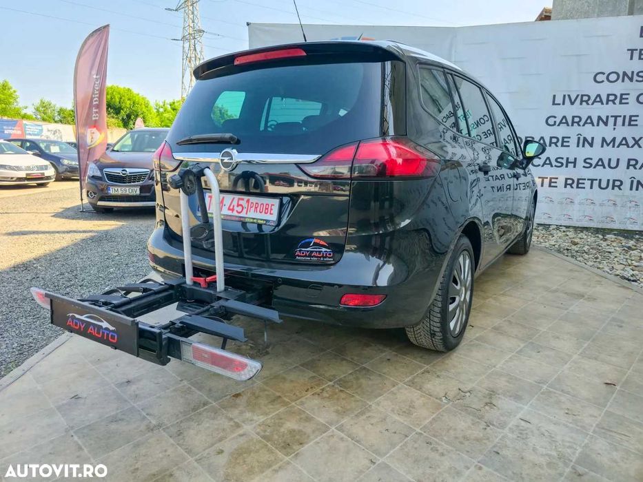 OPEL ZAFIRA . T locuri . Portbagaj de biciclete . Rate fixe . Garantie