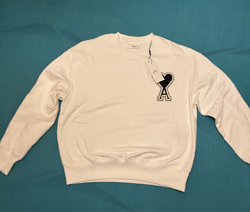 Bluza ami paris alba