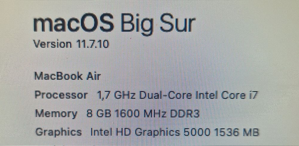 Placa de baza laptop macbook air A1466