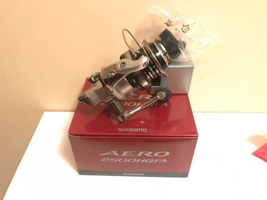 Mulineta pescuit spinning/match Shimano aero 2500 HGFA