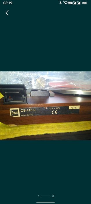 Pick up Dual cs 415-2 belt drive full automatic germany