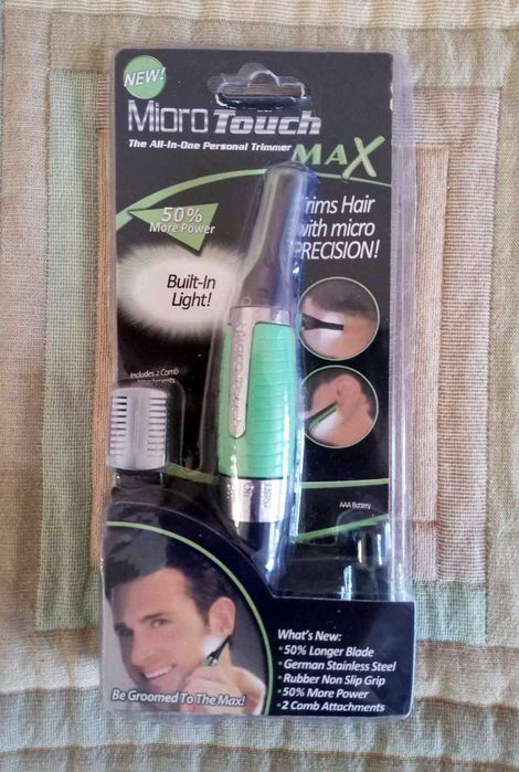 Тример за нос и уши Micro Touch Max - 2 в 1