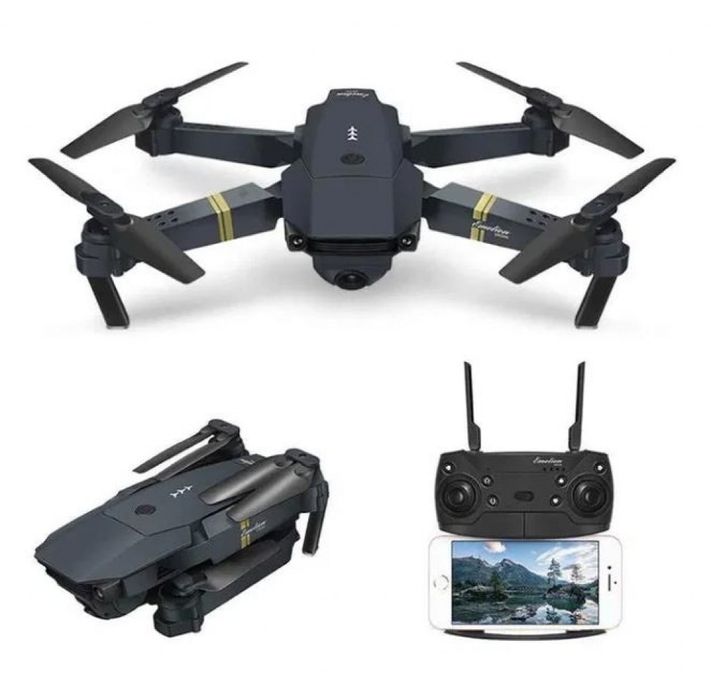 Сгъваем дрон 998 Pro с HD камера, WIFI и приложение за телефона