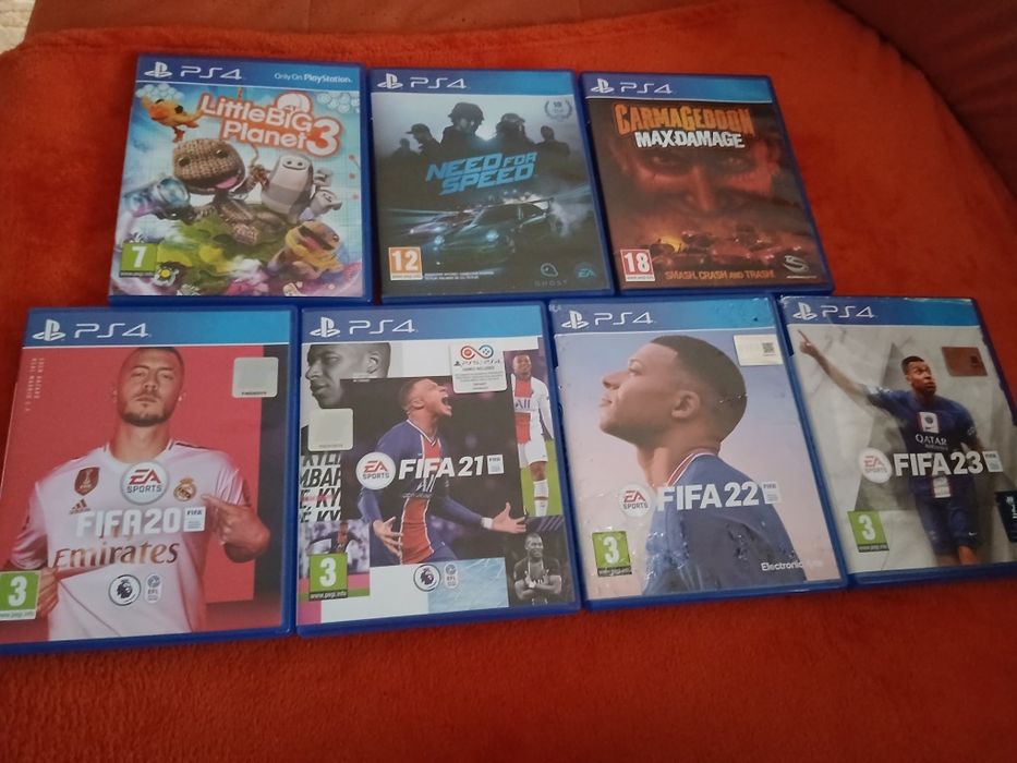 Jocuri PS4 Fifa Nfs Carmageddon