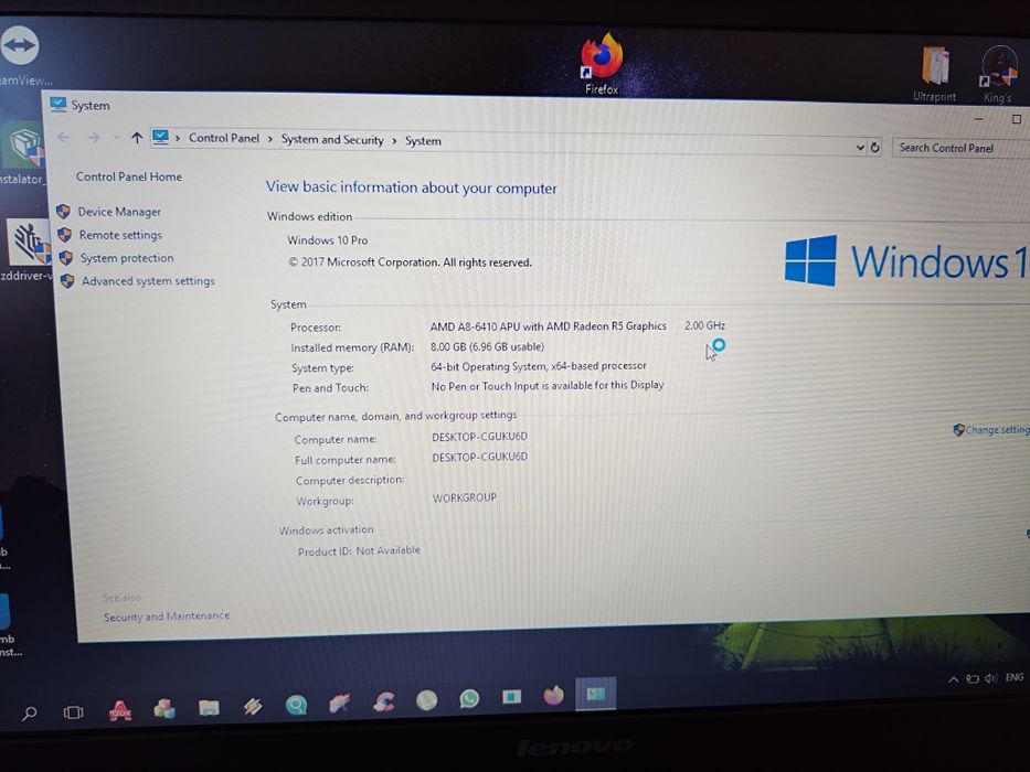 Leptop Lenovo b50