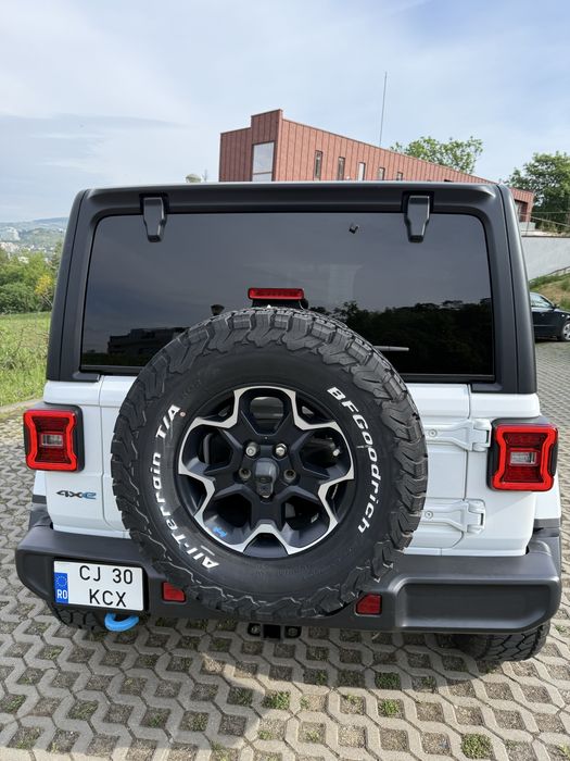 Jeep Wrangler Rubicon 4XE, 375 CP, anul 2023, 44.400 km, roti 35’