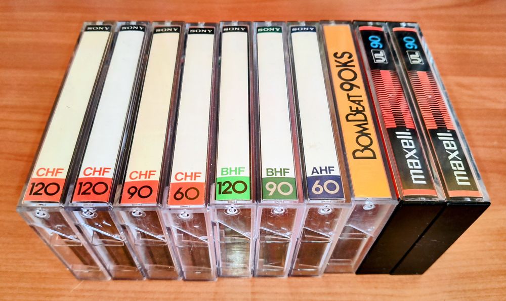 10-Коллекционных Аудиокассет