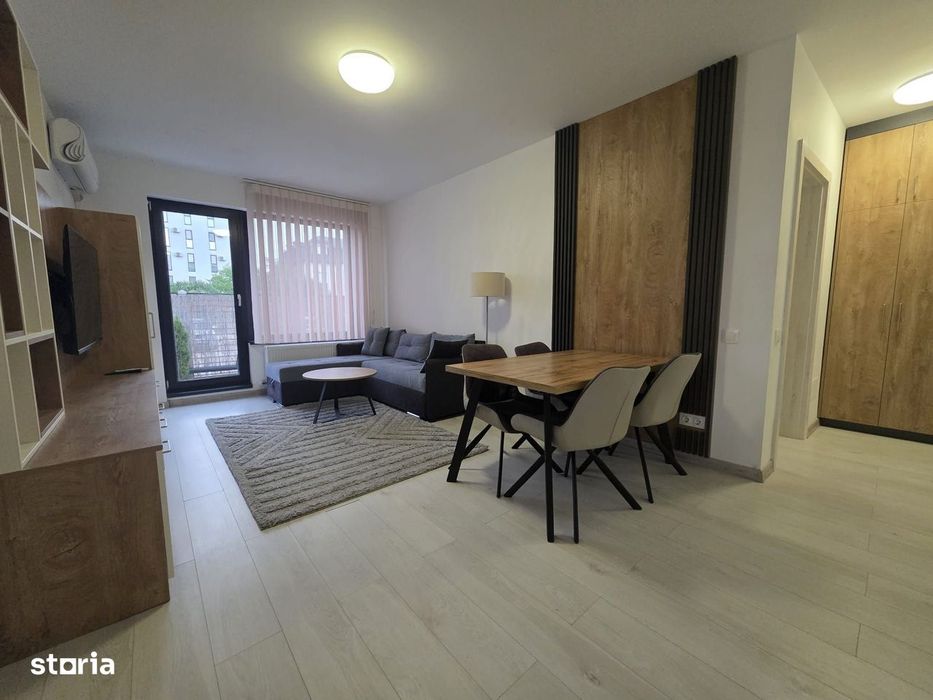 Apartament 3 camere parter si curte 45m  de inchirat Rond OMV Pipera