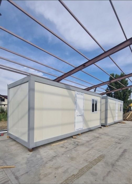Vand containere modulare container modular santier birou vitrina grup sanitar cafenea la pret bun