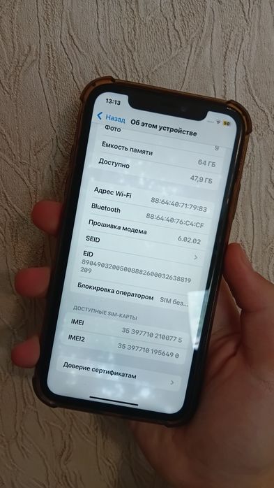 Айфон 11 64gb акб 100%