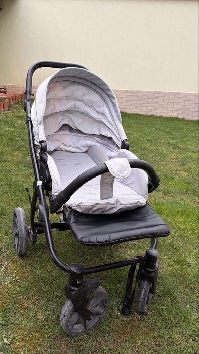 Комбинирана бебешка и детска количка 2 в 1 Tutis - Uno 3+, 142 Risso