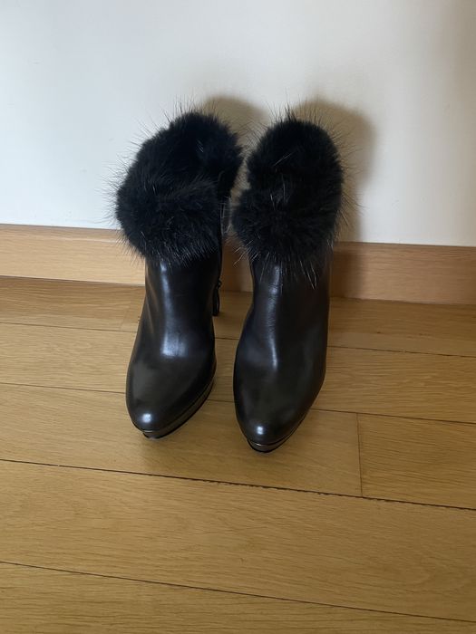 Vand botine piele